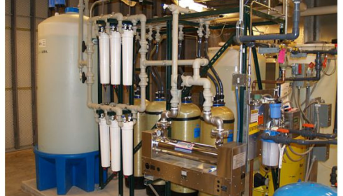 water deionization system for business